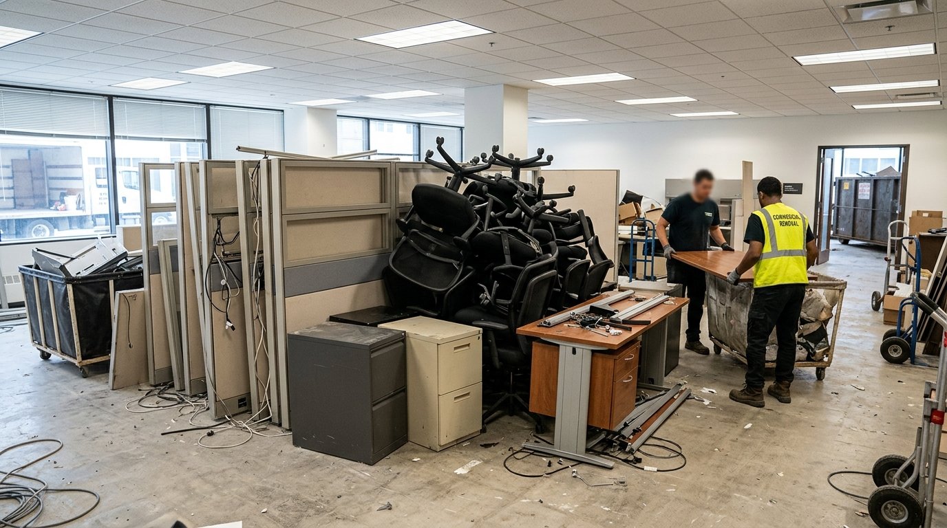 Commercial Plastic Injection Molding & Polymer Extrusion Plant Cleanout in Fort Wayne, IN: Hydraulic Presses, Chiller Towers, Extruders & Resin Silos Guide