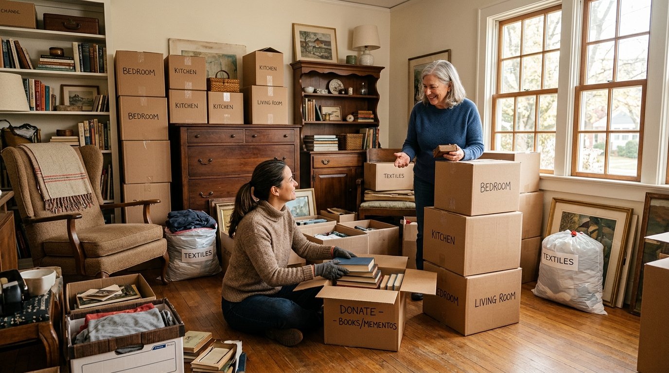 Compassionate Whole-Home Sorting and Decluttering